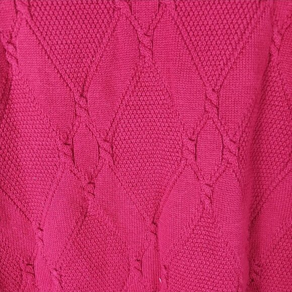 Vintage Titleist Diamond Sweater Vest Mens L Red Preppy Golfcore Academia - Picture 5 of 6